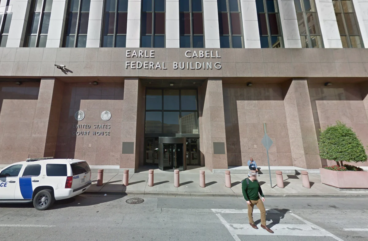 The Earle Cabell Federal Building in Dallas. (Screenshot/Google Maps)