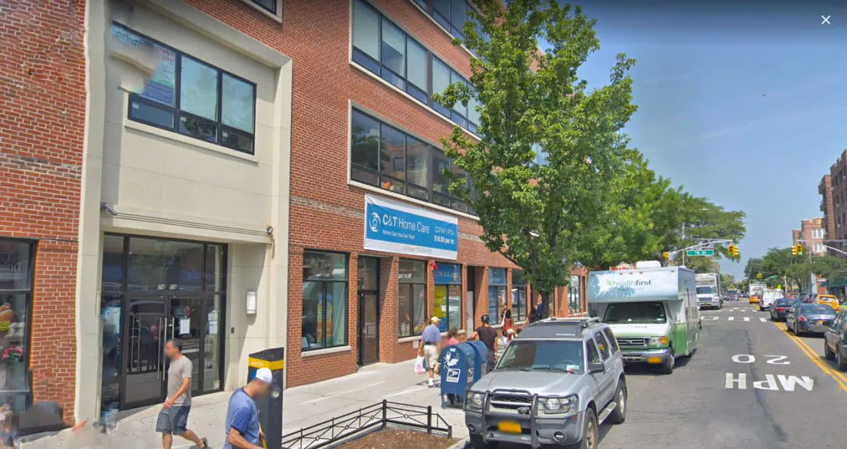 Exterior of Rep. Alexandria Ocasio-Cortez's (D-N.Y.) district office in Jackson Heights, N.Y., in July 2018. (Google Maps Street View/Screenshot)