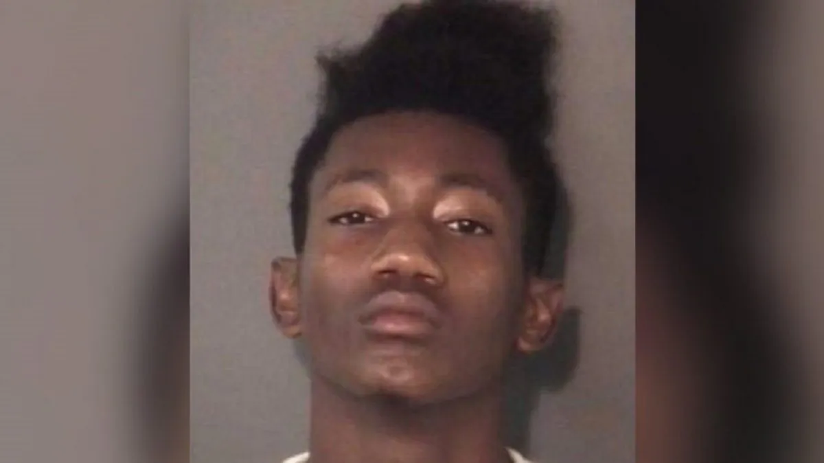 Jataveon Hall in a booking photo. (Burlington Police Department)