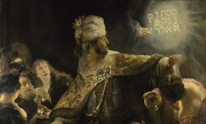 Rembrandt and 'The Writing on the Wall'