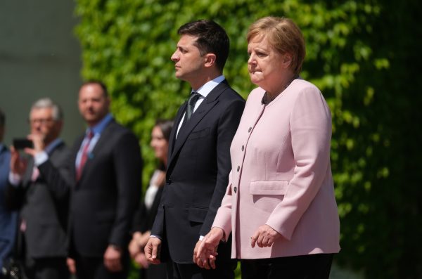 German Chancellor Angela Merkel