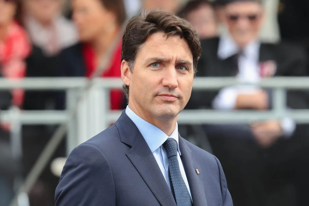 Canadian Prime Minister Justin Trudeau attends the D-day 75 Commemorations in Portsmouth, England, on June 05, 2019. (Chris Jackson-WPA Pool/Getty Images)