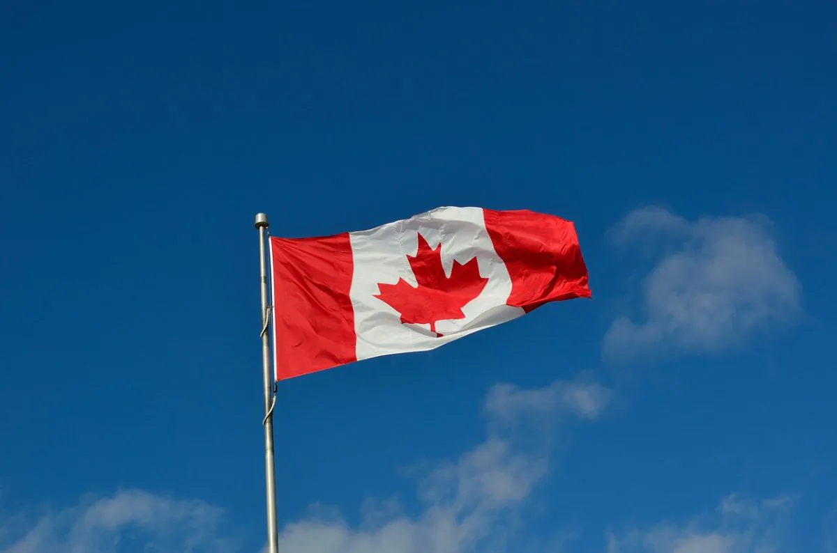A stock photo of Canadian flag. (Pixabay)