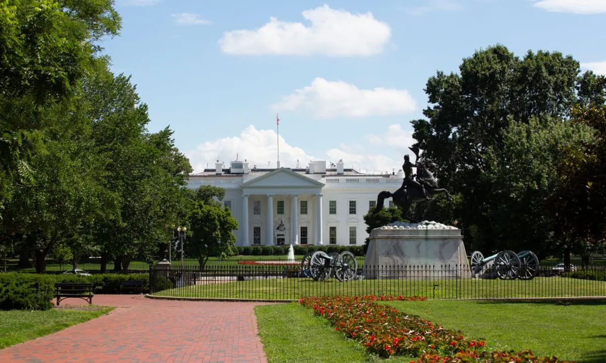 The White House and its surrounding area on June 19, 2019. (Stefani Reynolds/Getty Images)