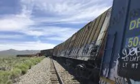 Train Derails Near Nevada-Utah Line; No Injuries Reported
