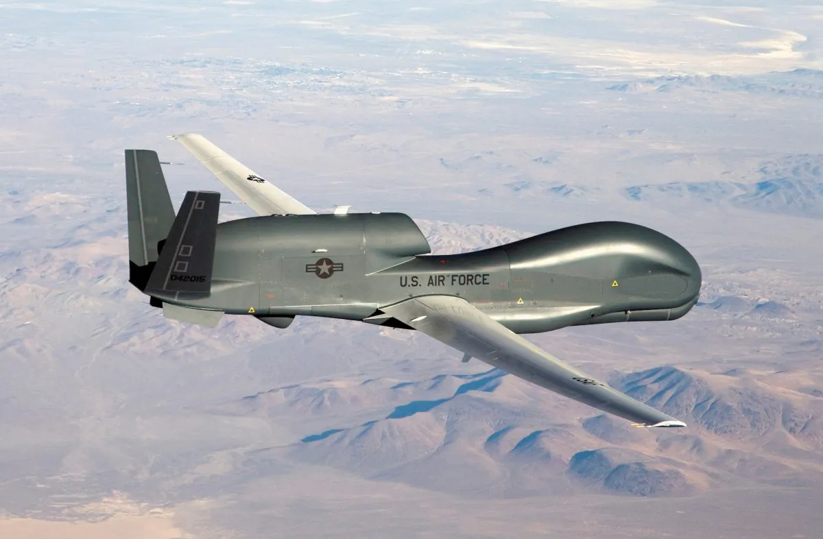 A RQ-4 Global Hawk unmanned (drone) aircraft. (U.S. Air Force/Bobbi Zapka/Handout/Files via Reuters)