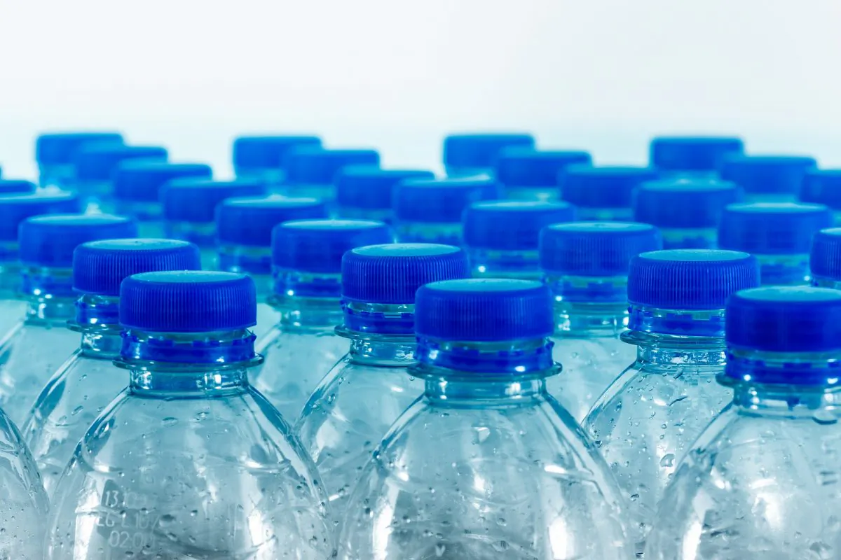 A file image shows plastic water bottles. (Pixabay)