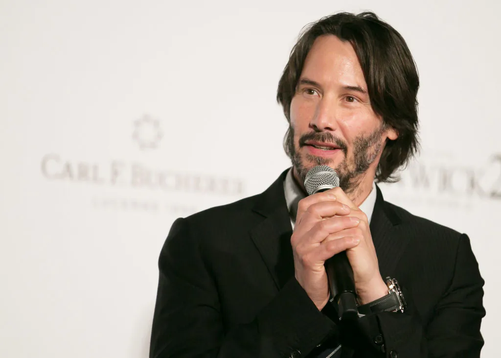 Keanu Reeves attends the Japan premiere of 'John Wick: Chapter 2' at Roppongi Hills in Tokyo, Japan, on June 13, 2017. (Christopher Jue/Getty Images)