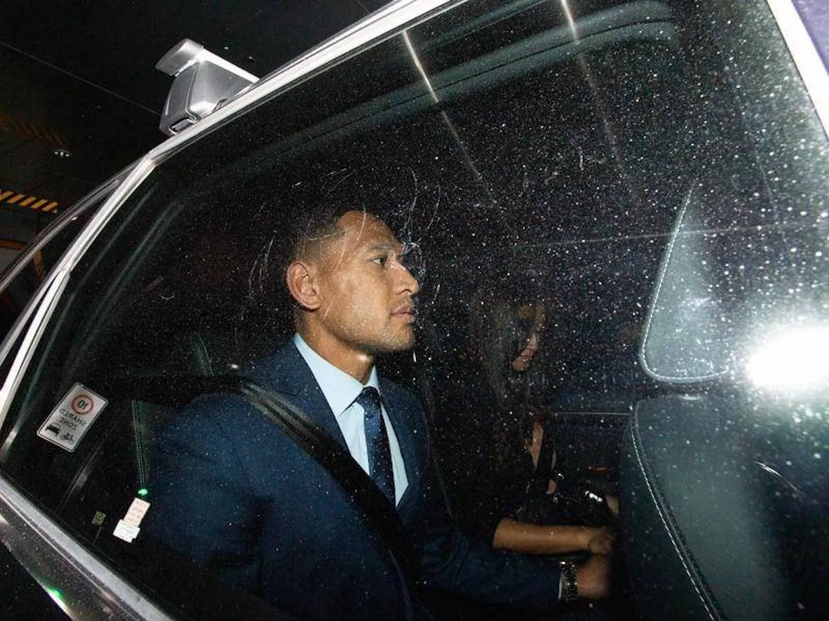  Former Wallaby Israel Folau has raised more than half a million dollars through a Go Fund Me page. (AP)
