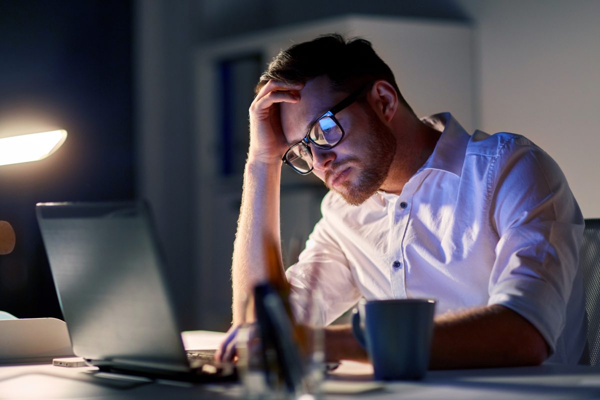 There is an hours-worked threshold where productivity declines and health problems increase. (Syda Productions/Shutterstock)