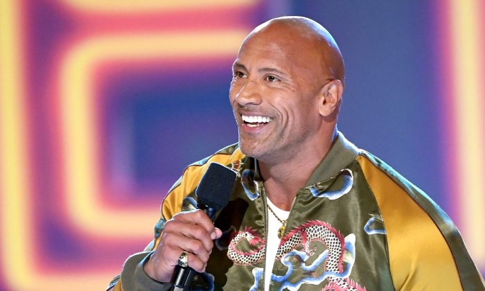 The Rock in a file photo. (Kevin Winter/Getty Images)