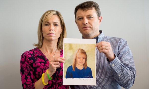 The parents of missing girl Madeleine McCann.