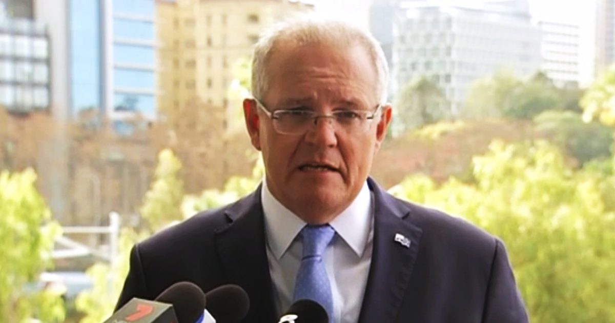 Australian Prime Minister Scott Morrison