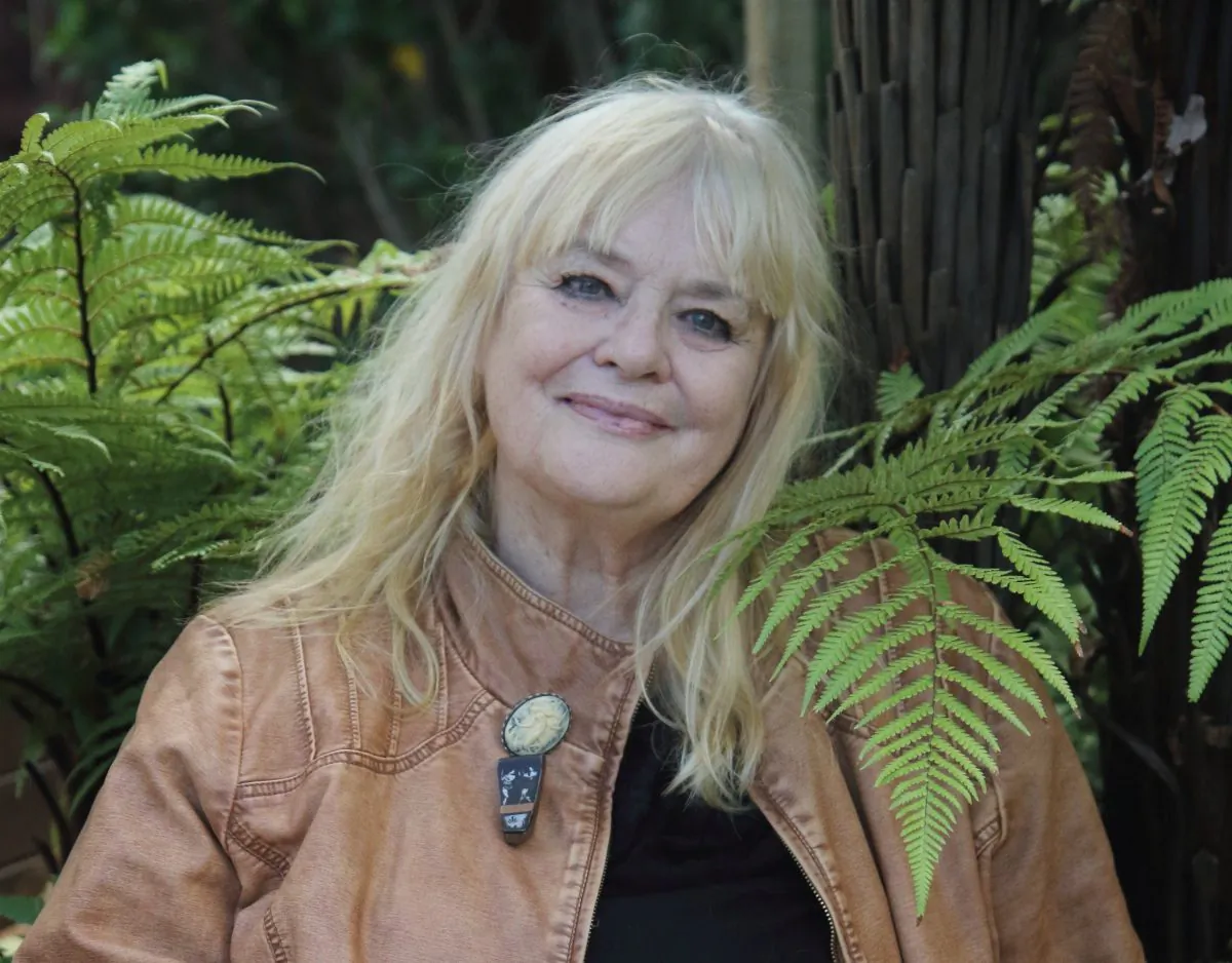 Children’s book illustrator and oral storyteller Lyn Kriegler, on April 25, 2019. (Lorraine Ferrier/The Epoch Times)