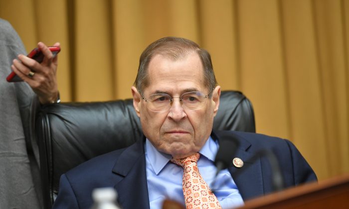 Chairman of the House Judiciary Committee Jerry Nadler (D-N.Y.) on Capitol Hill on May 21, 2019. (Mandel Ngan/AFP/Getty Images)