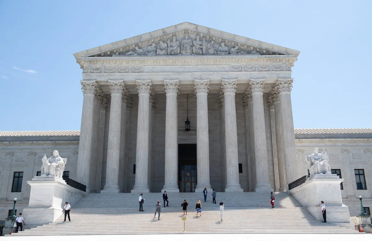 The Supreme Court is seen in Washington, on June 24, 2019. (Saul Loeb/AFP/Getty Images)