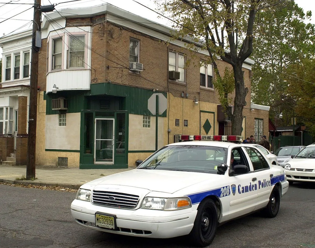 A police cruiser in Camden, New Jersey. (William Thomas Cain/Getty Images) 