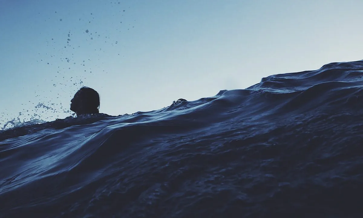Stock photo of someone swimming. (Li Yang/Unsplash)