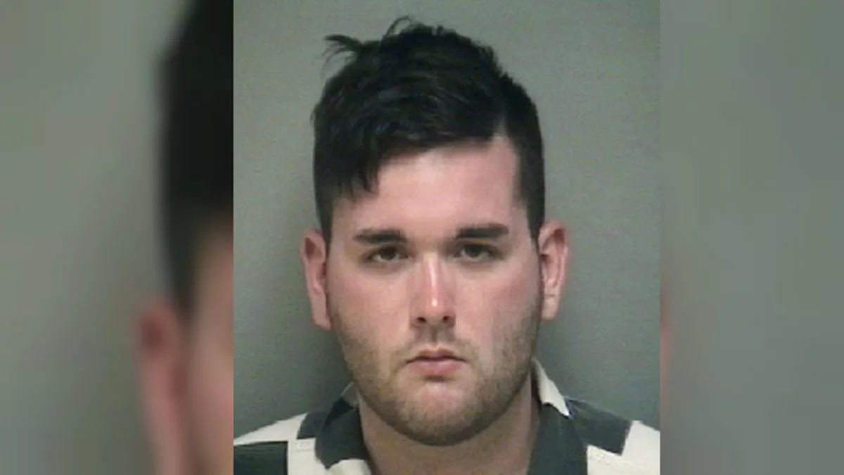 James Alex Fields Jr. Federal prosecutors will ask a judge to give a life sentence to Fields Jr., convicted of hate crimes for plowing his car into a crowd of anti-racism protesters at a 2017 white nationalist rally in Virginia.(Albemarle-Charlottesville Regional Jail via AP, File)