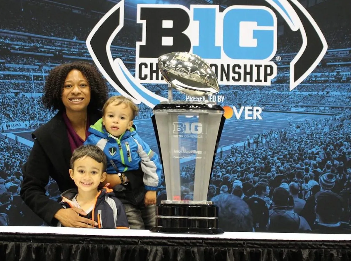 The author and her sons. (Courtesy of Shannon Shelton Miller)