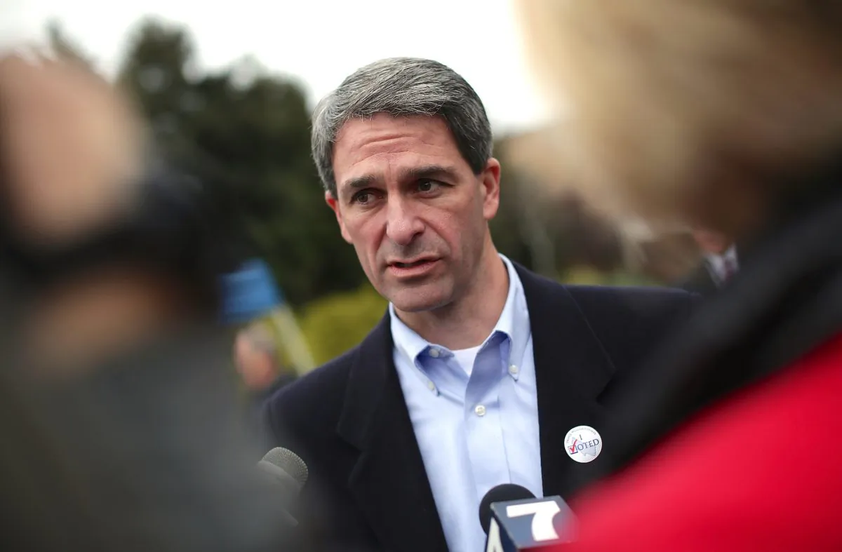 Ken Cuccinelli in Nokesville, Virginia, on Nov. 5, 2013. (Win McNamee/Getty Images)