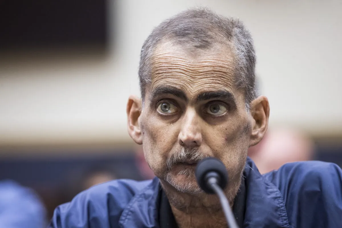 Retired New York Police Department detective and 9/11 responder Luis Alvarez testifies during a House Judiciary Committee hearing on reauthorization of the September 11th Victim Compensation Fund on Capitol Hill on June 11, 2019, in Washington, DC. (Zach Gibson/Getty Images)
