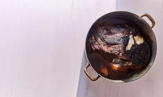 Magic Pork Shoulder and Spicy Tomatillo-Lime Sauce