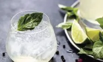 Birds Again (Sauvignon Blanc, Vermouth, Rose Water, and Basil Sour)