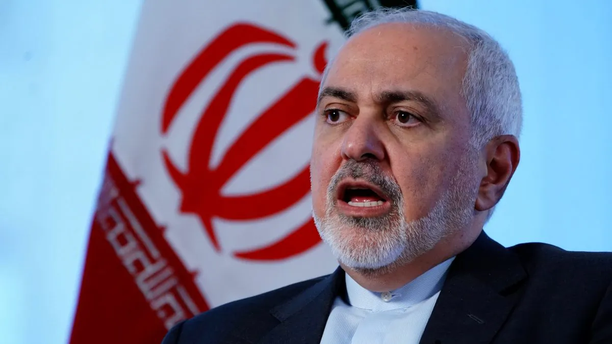 Iran's Foreign Minister Javad Zarif in New York on April 24, 2019. (Carlo Allegri/Reuters)