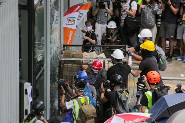 Rogue protesters HK