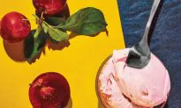 Vanilla Plum Ice Cream