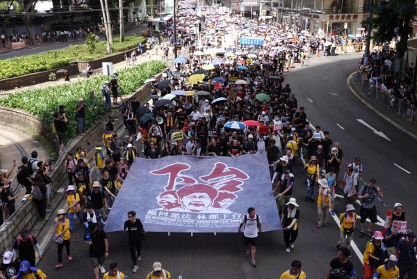 HK march July 1