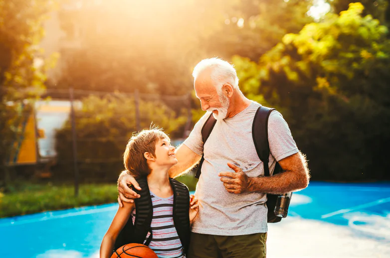 Let your grandchildren regale you with their stories and all they have to say. (HEDGEHOG94/SHUTTERSTOCK)