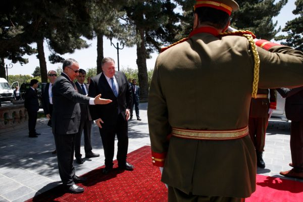 Pompeo n Afghanistan