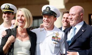 Trump Congratulates Navy SEAL Eddie Gallagher on Acquittal: 'Glad I Could Help!'