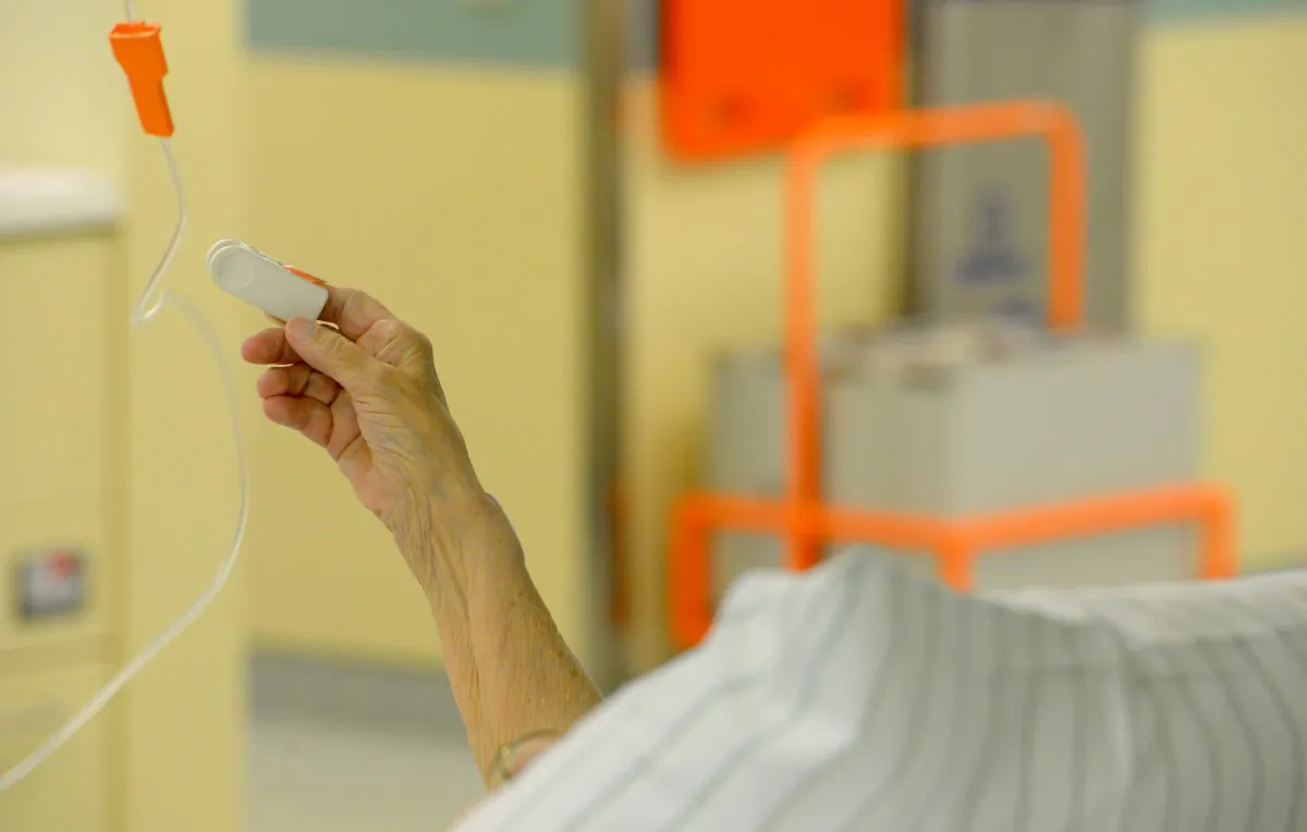 A hospital patient in a file photo. (Theo Heimann/File Photo via Getty Images)