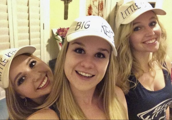 Mackenzie Lueck with friends