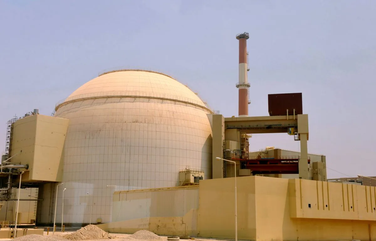 Bushehr nuclear power plant in southern Iran on Aug. 21, 2010. (IIPA via Getty Images)