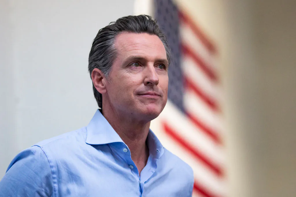 California Gov. Gavin Newsom in Modesto, Calif., on Nov. 5, 2018. (Alex Edelman/Getty Images)