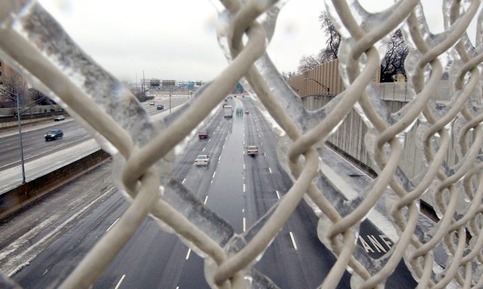 The Interstate 75-85 in Atlanta, Ga., on Jan. 29, 2005. (Erik S. Lesser/Getty Images)