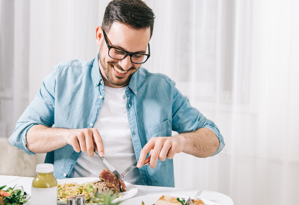 Eating mancock