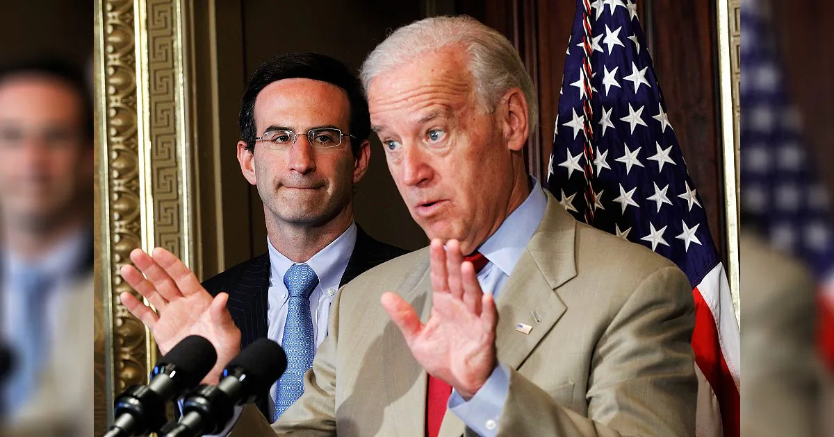 U.S. Vice President Joseph Biden (R), joined by Office of Management and Budget Director Peter Orszag, speaks on waste, fraud, and abuse in the government during an event at the Eisenhower Executive Office Building of the White House June 18, 2010 in Washington, DC. (Alex Wong/Getty Images)
