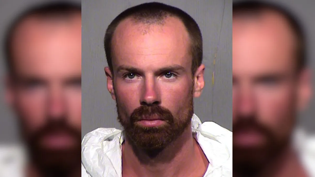 Michael Paul Adams, 27, in a mugshot. (Maricopa County Sheriff's Office)