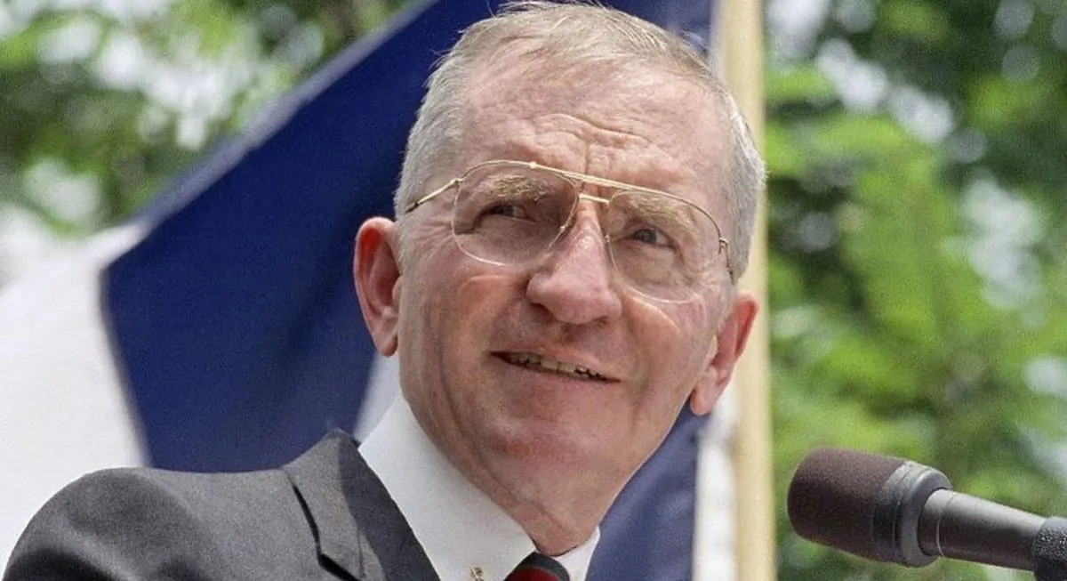 Ross Perot in a file photo. (The Associated Press)