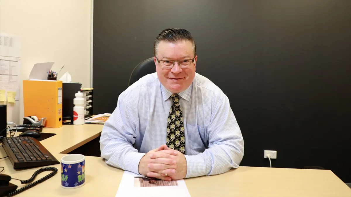 Bernie Finn, State MP for Western Metropolitan Region of Melbourne and Liberal Party member, in his office in Melbourne, Australia on 8 July 2019. (Grace Yu/The Epoch Times)