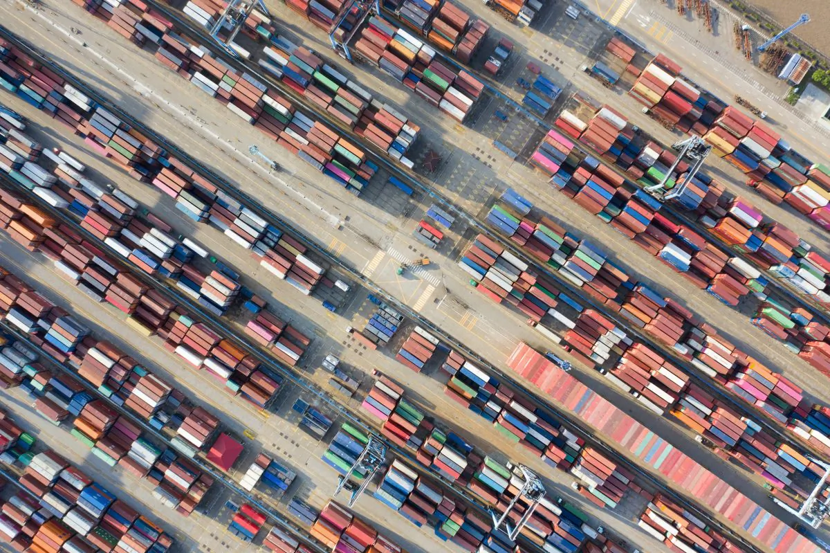 Containers are seen at a port in Ningbo, Zhejiang Province, China on May 28, 2019. (Reuters)