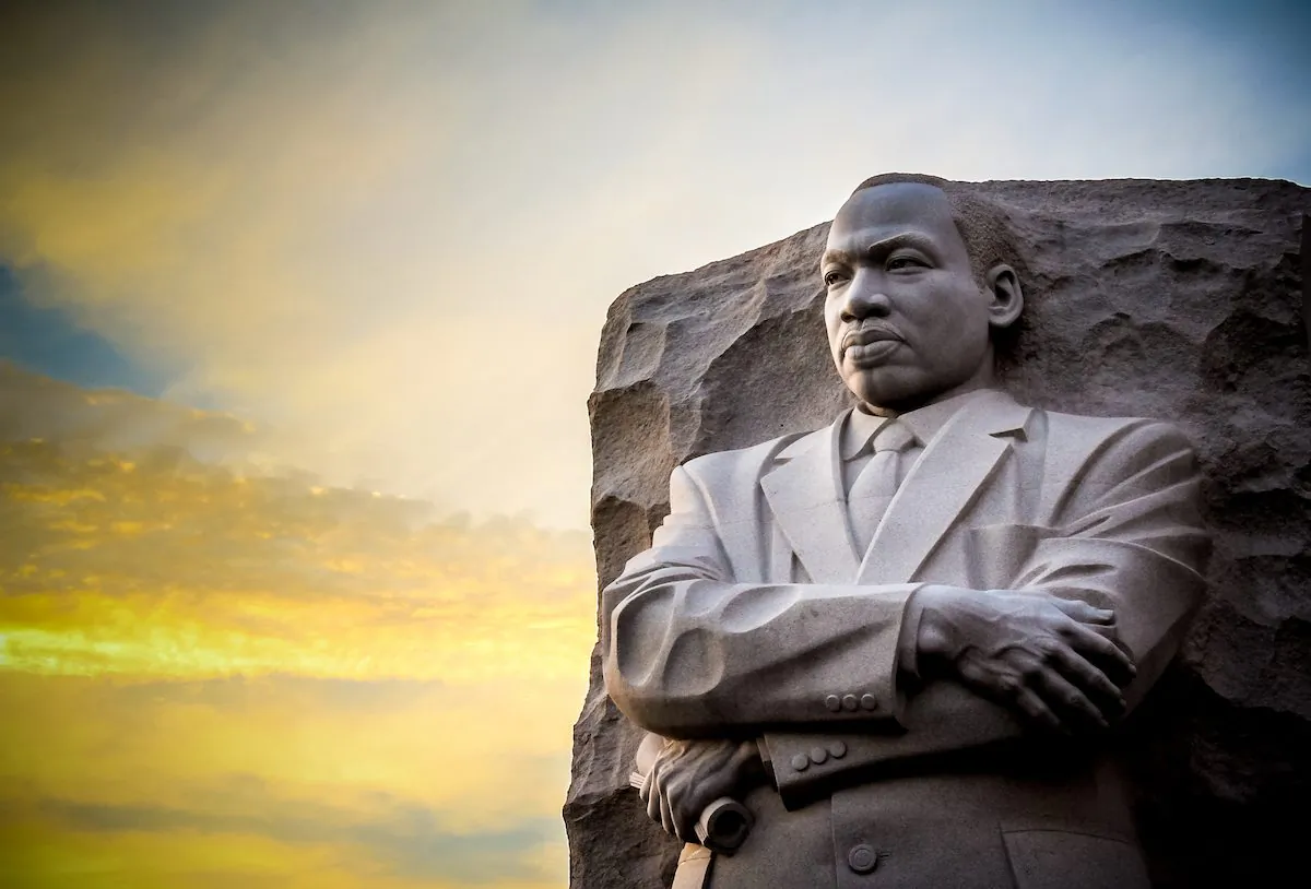 The Martin Luther King Jr. Memorial statue in West Potomac Park in Washington. (Shutterstock)