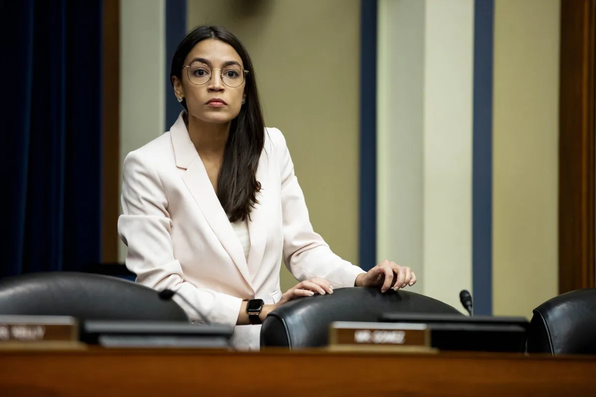 Rep. Alexandria Ocasio-Cortez (D-NY) arrives to a House Civil Rights and Civil Liberties Subcommittee hearing on confronting white supremacy at the U.S. Capitol on May 15, 2019 in Washington. (Anna Moneymaker/Getty Images)