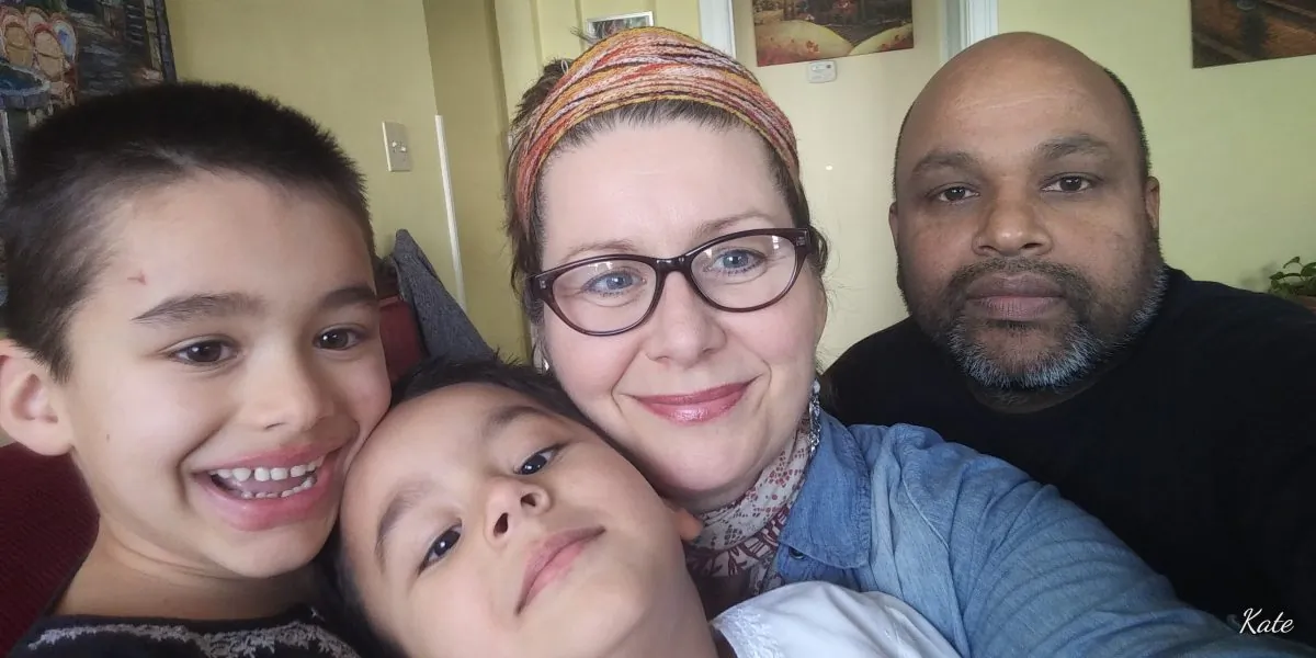 Frugal homemaker Kate Singh lives with her husband and two sons, and three rescue dogs, in California. (Kate Singh)