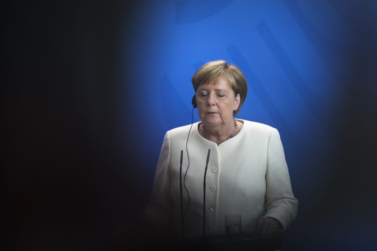German Chancellor Angela Merkel